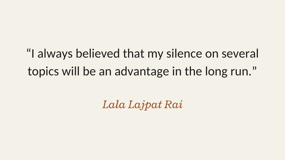 quotes of lala lajpat rai